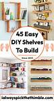 Diy Wraparound Wall Shelf | Homesteady