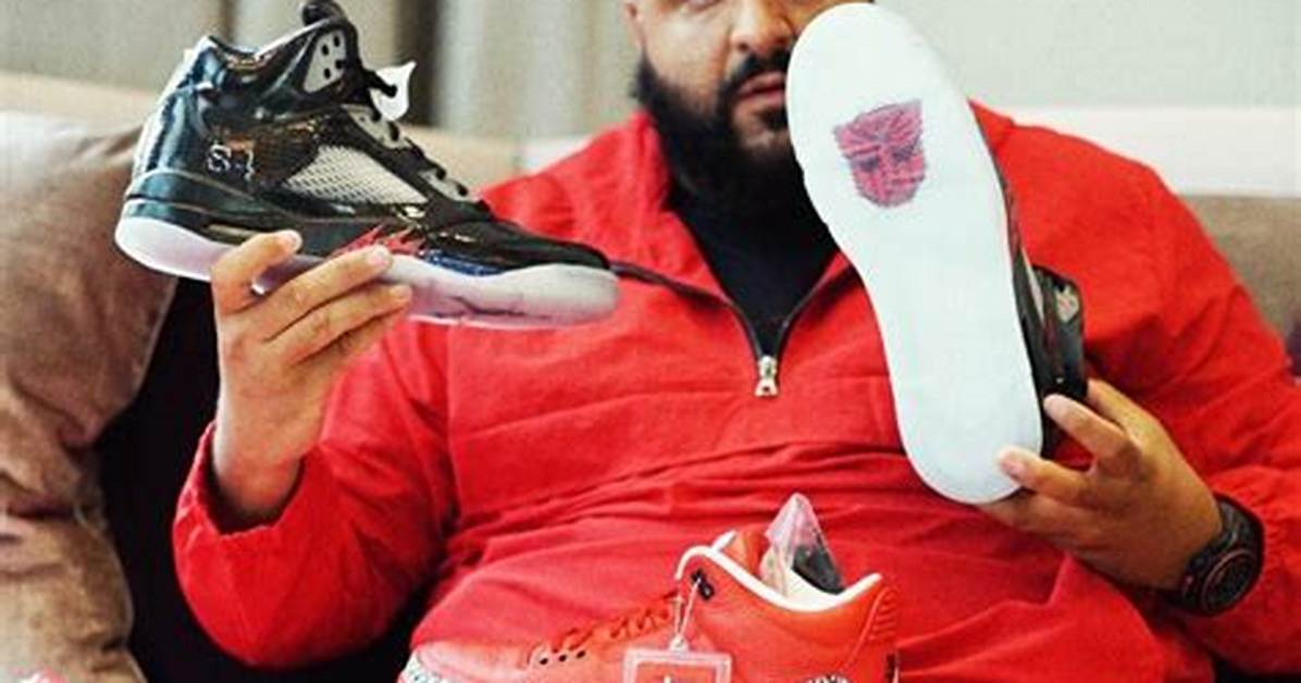 Dj Khaled S Rare Air Jordans and 19 Other Celebs Favorite Luxurious