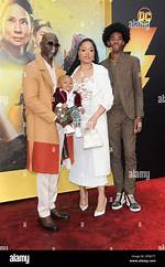 Djimon Hounsou Fiance Ri’za Marie and Children