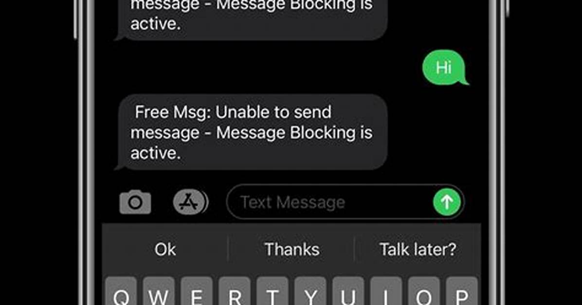 Do Blocked Messages Send as Text?