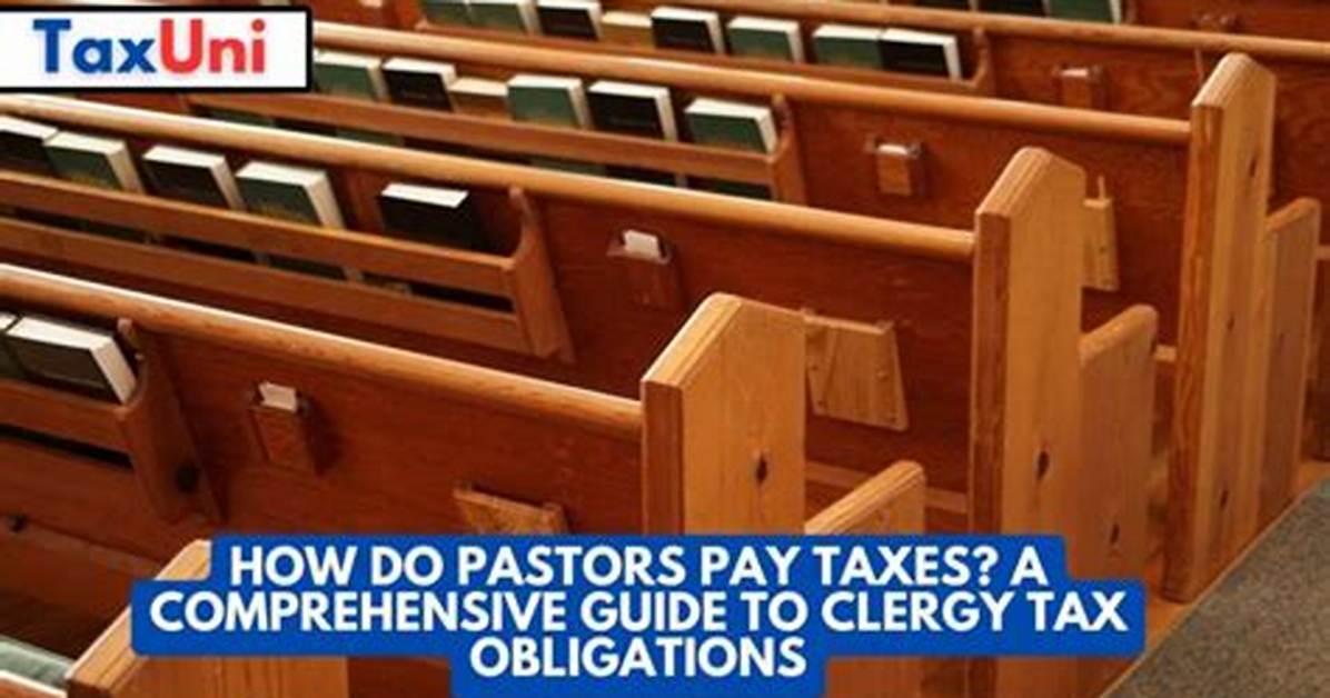 Do Clergy Have to Pay Federal Taxes?