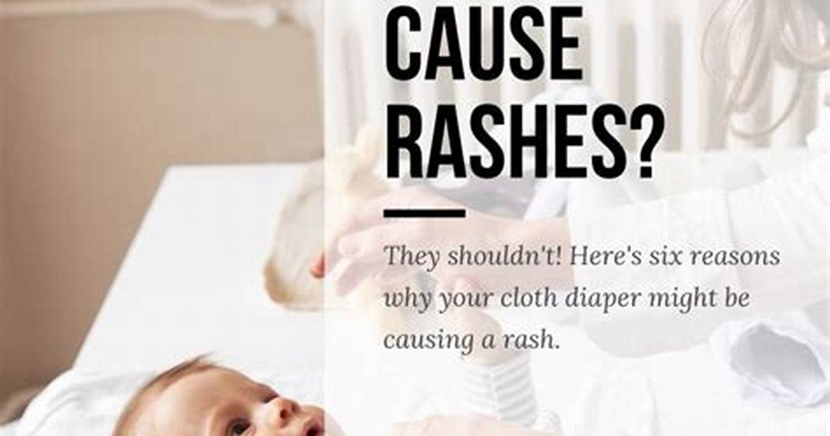 Do Cloth Diapers Cause More Rashes?