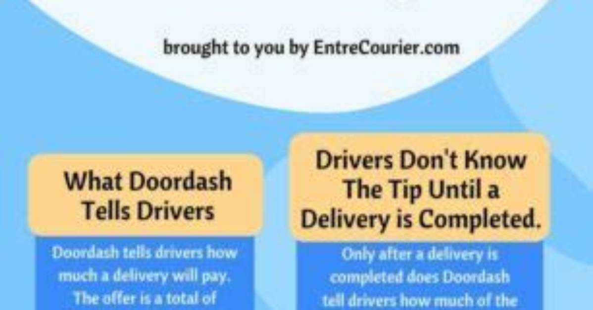 Do Doordash Drivers See Tip 2022?
