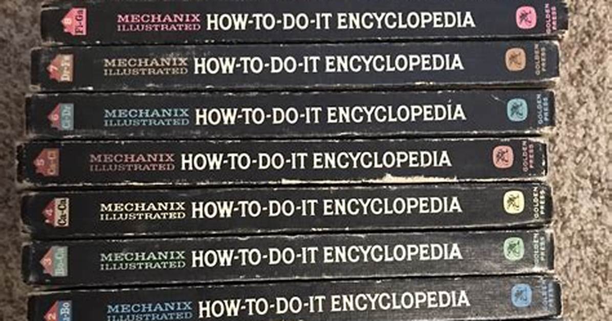 Do Encyclopedias Have Volumes?