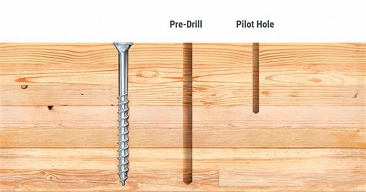 Do I Need to Pre Drill for Cedar Fence