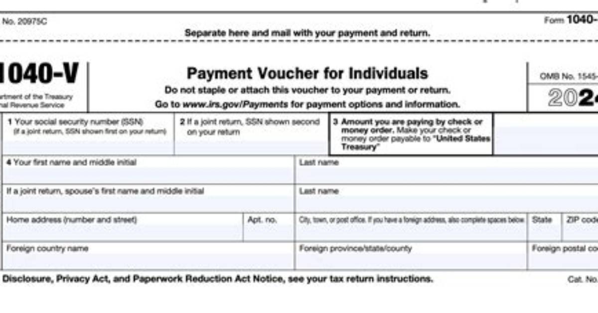 Do I Need to Send 1040-v If I Pay Online?