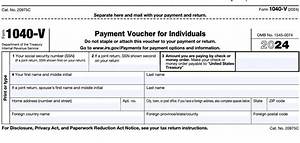 Do I Need to Send 1040-v If I Pay Online?