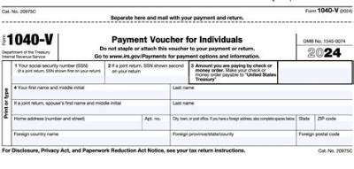 Do I Need to Send 1040-v If I Pay Online?