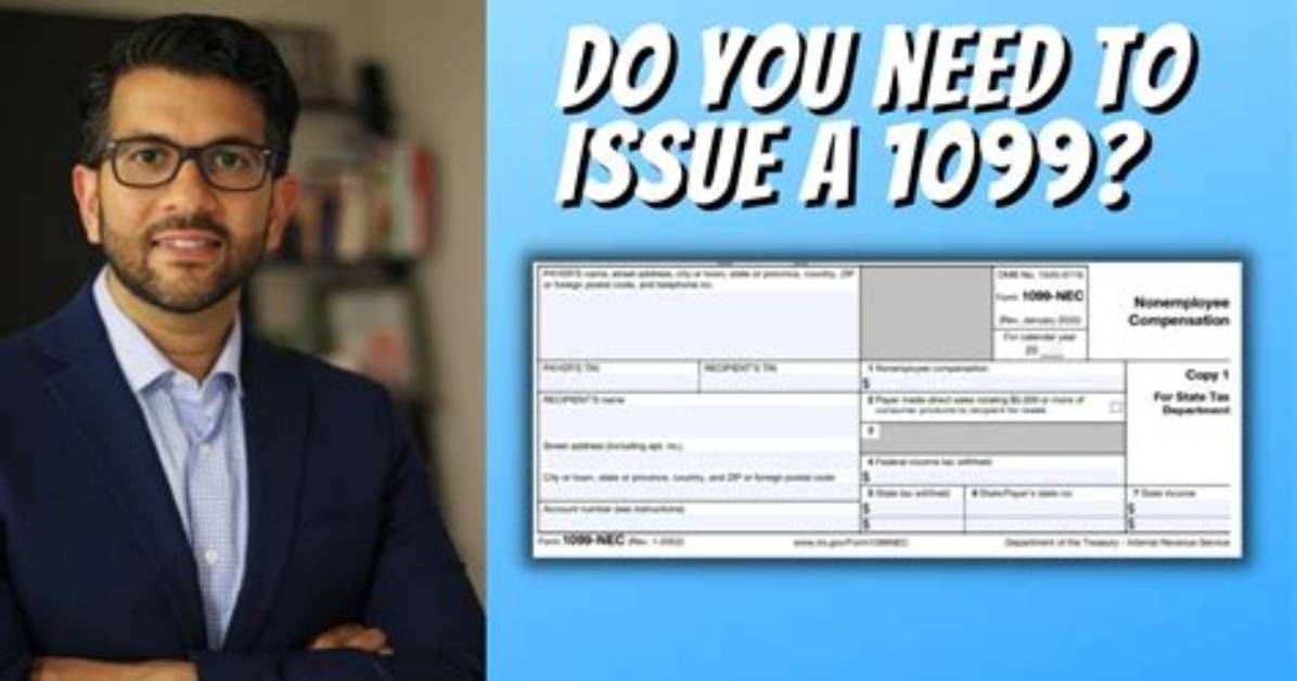 Do Individuals Have to Issue 1099S?
