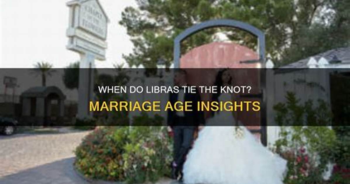 Do Libras Like Marriage?