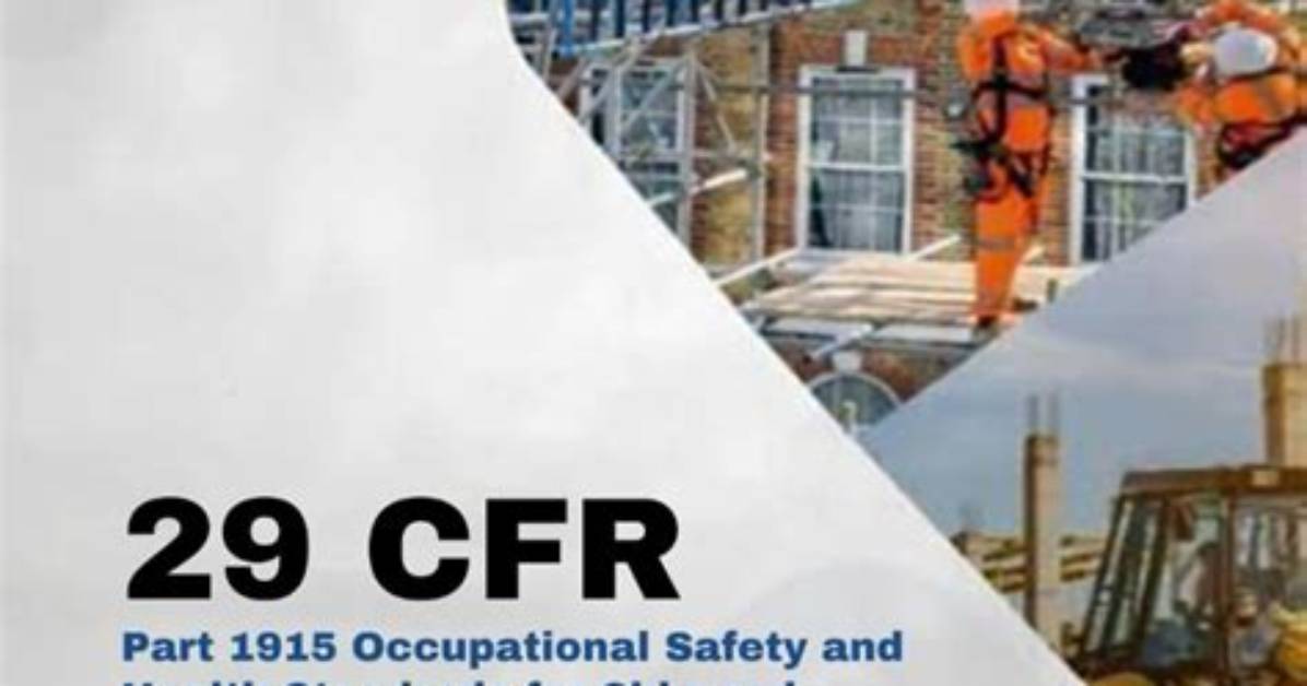 Do Osha Standards Apply to Shipyard