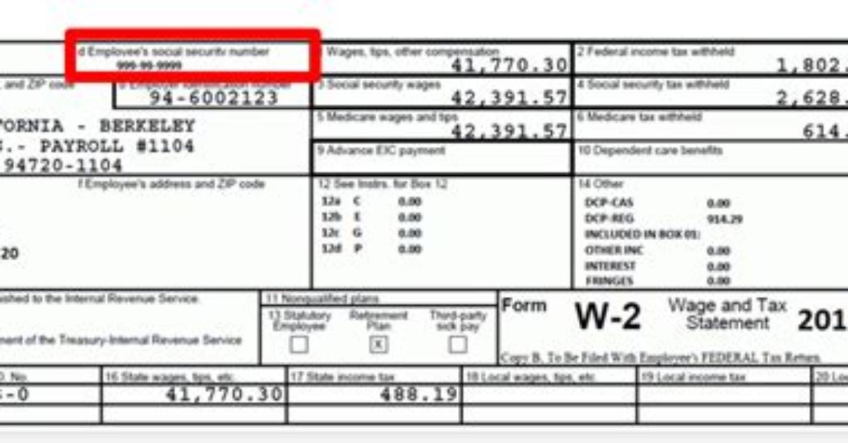 Do Restaurants Give You W-2?