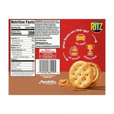 Do Ritz Crackers Have Nuts?