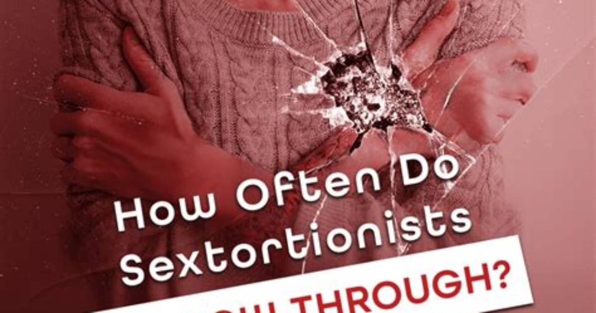 Do Sextortionists Follow Through on Facebook?