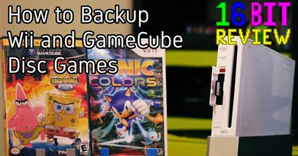 Do Wii Games Save to the Disk?