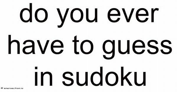 Do You Ever Have to Guess in Futoshiki?
