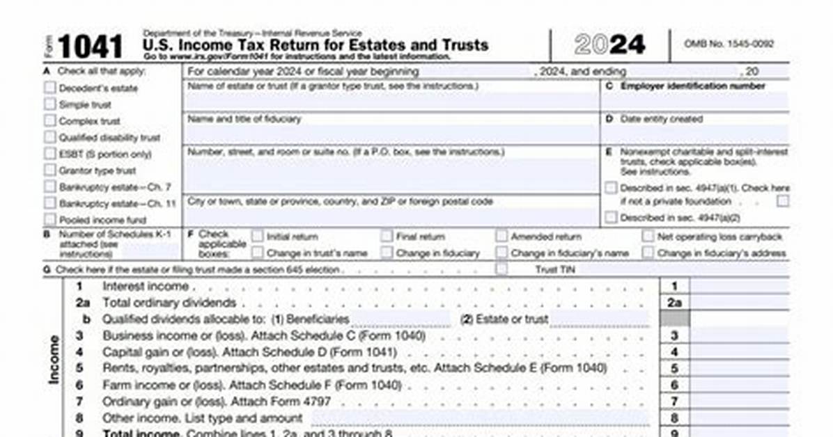 Do You Have to File a 1041 Tax Return?