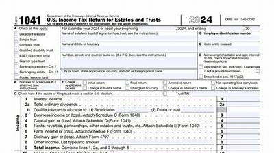 Do You Have to File a 1041 Tax Return?