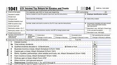 Do You Have to File Form 1041 for Revocable Living Trust?