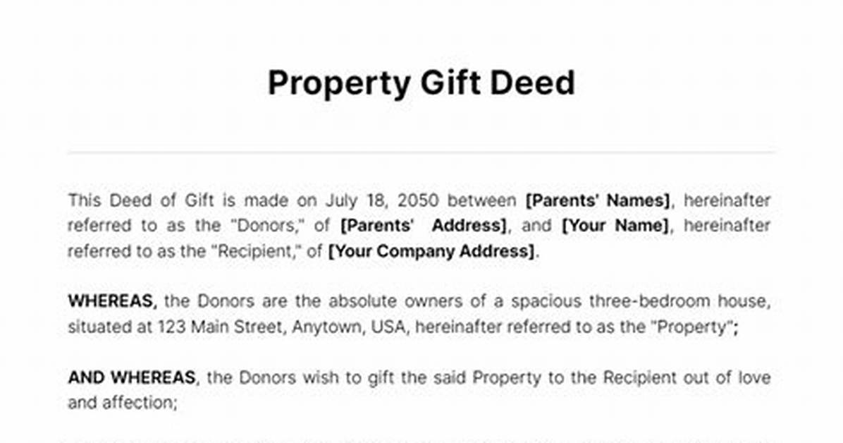 Do You Have to Gift Property in California?