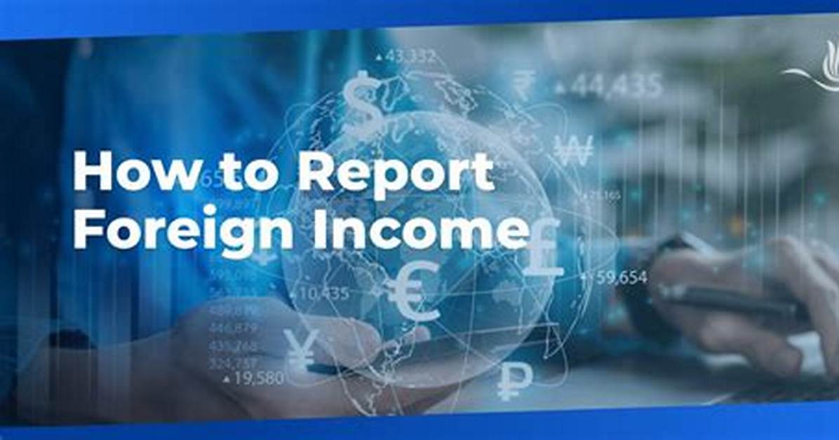 Do You Have to Report Foreign Tax Paid?