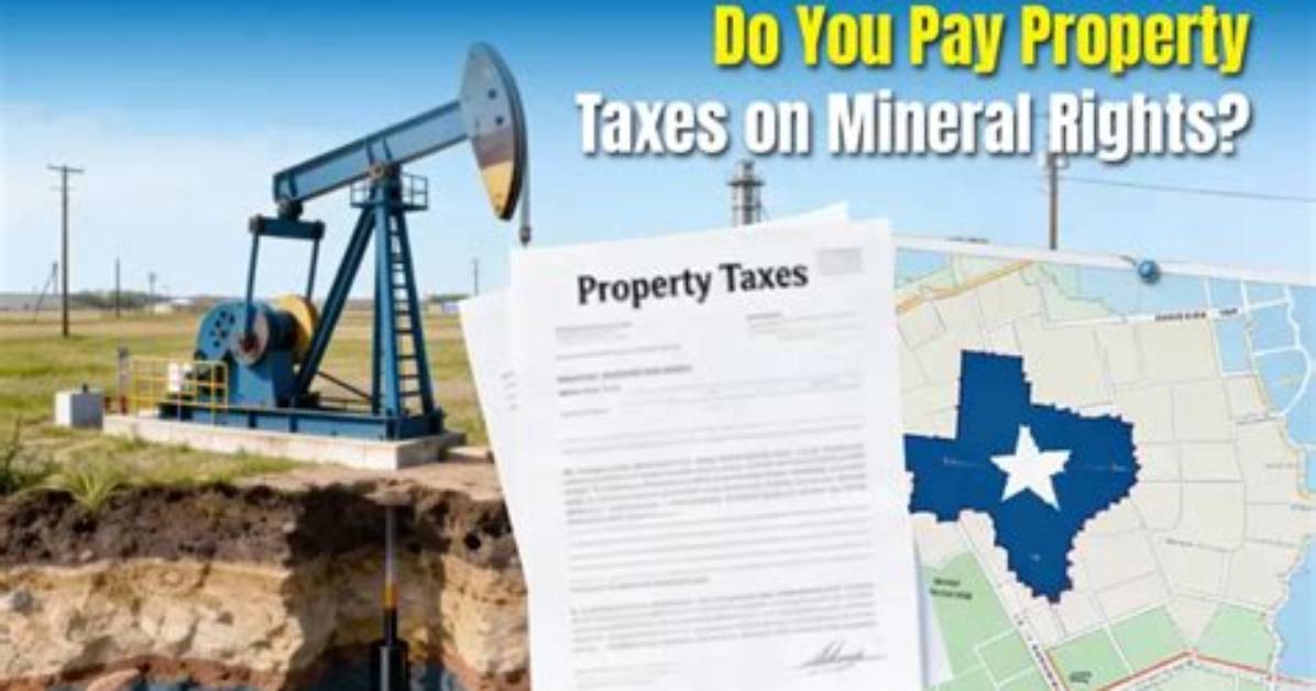 Do You Pay Taxes on Mineral Rights in Texas?