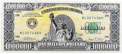 Does 1 Million Dollar Bill Exist?