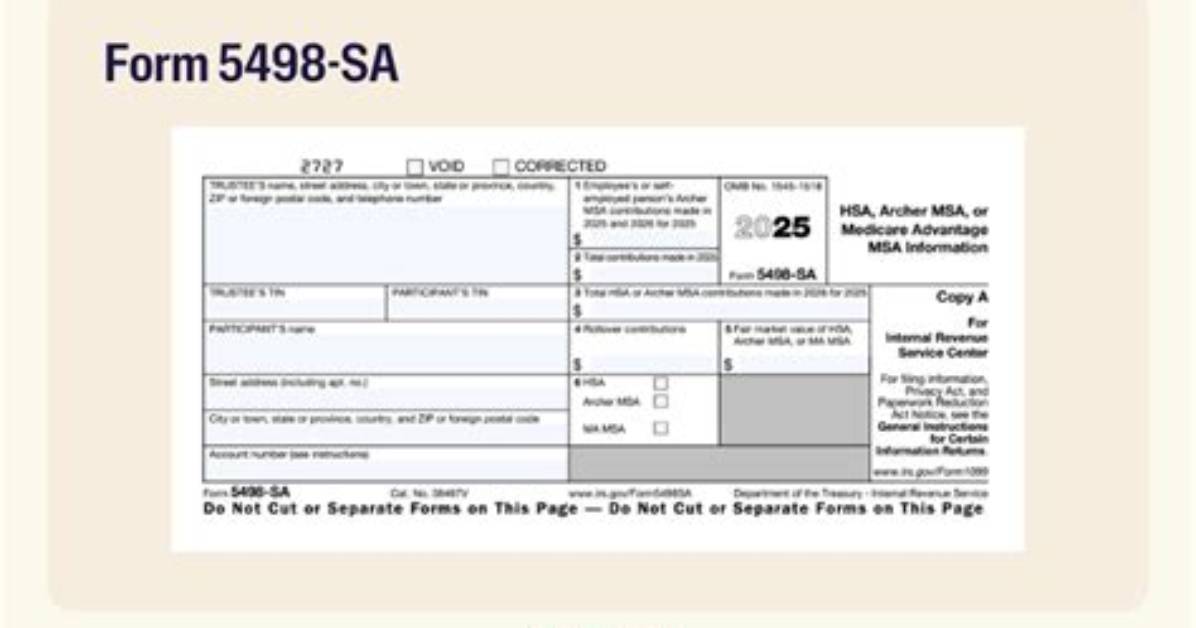 Does 5498-Sa Include Employer Contributions?