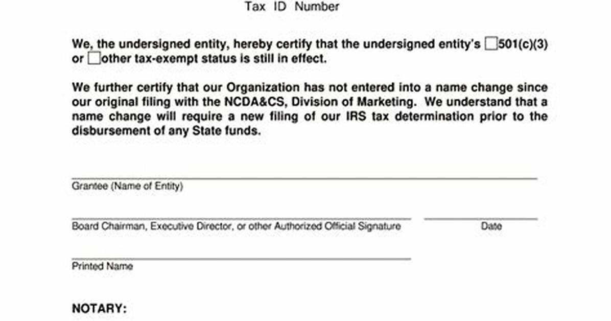 Does a 501C3 Have to Fill out a W9?