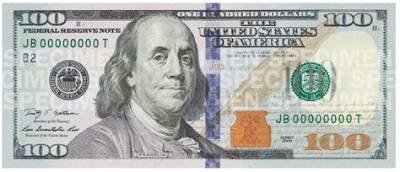 Does a Hundred Dollar Bill Have a Security Strip?