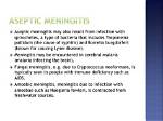 Does Aids Cause Aseptic Meningitis?