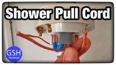 Does an Electric Shower Need a Pull Cord?