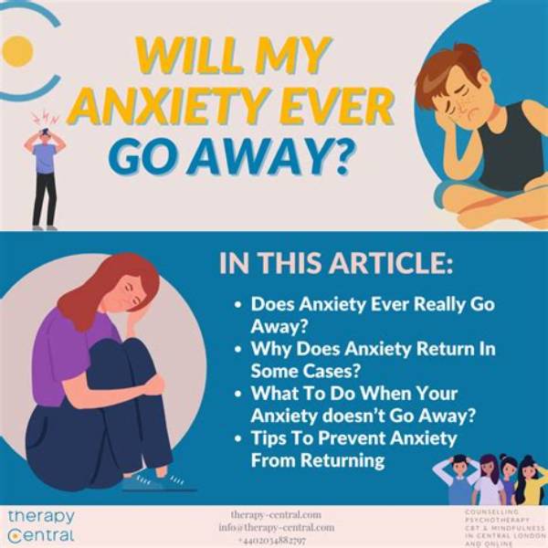 Does Anxiety Go Away on Its on?
