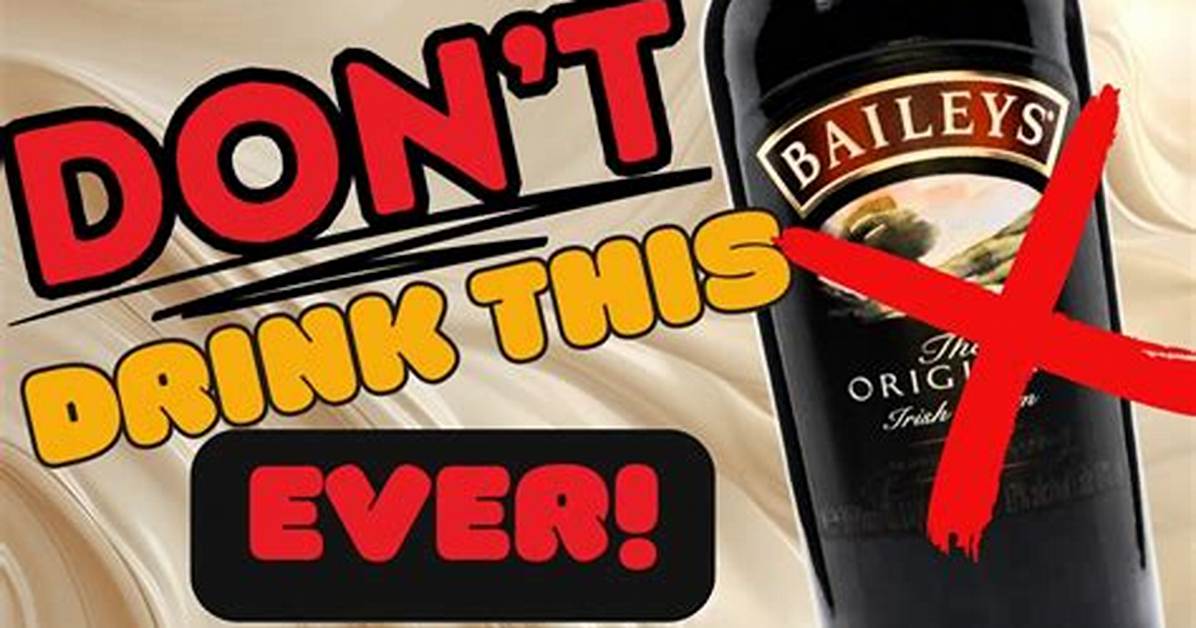 Does Baileys Go off?
