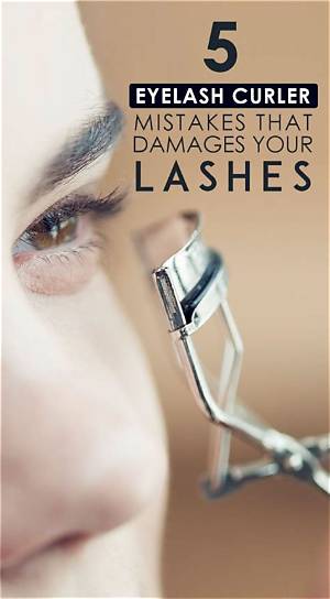 Does Curling Your Eyelashes Damage Them?