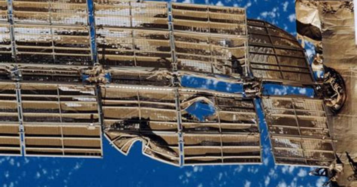 Does Debris Hit the Space Station?