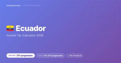 Does Ecuador Tax Foreign Income?