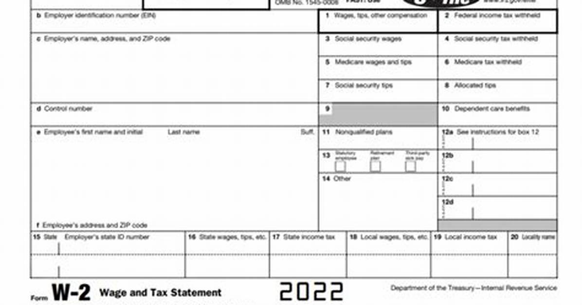 Does Employer Send W-2 to Irs?