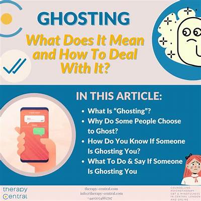 Does Ghosting Mean Ignoring?