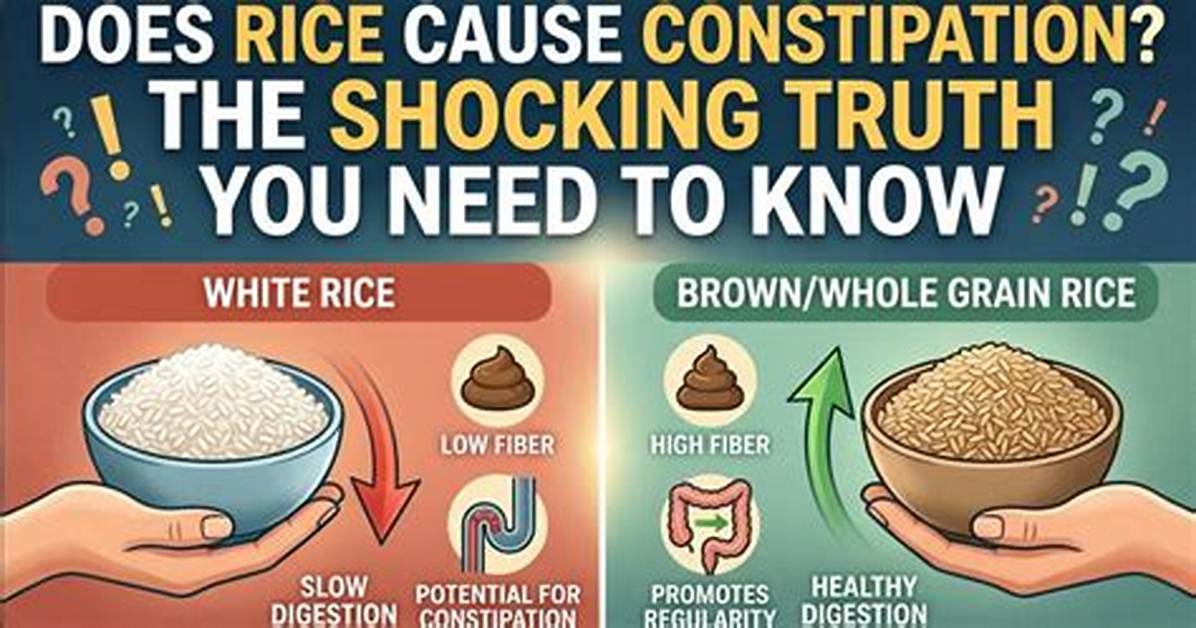 Does Glutinous Rice Cause Constipation?