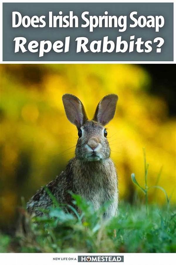 Does Irish Spring Soap Keep Rabbits Away?