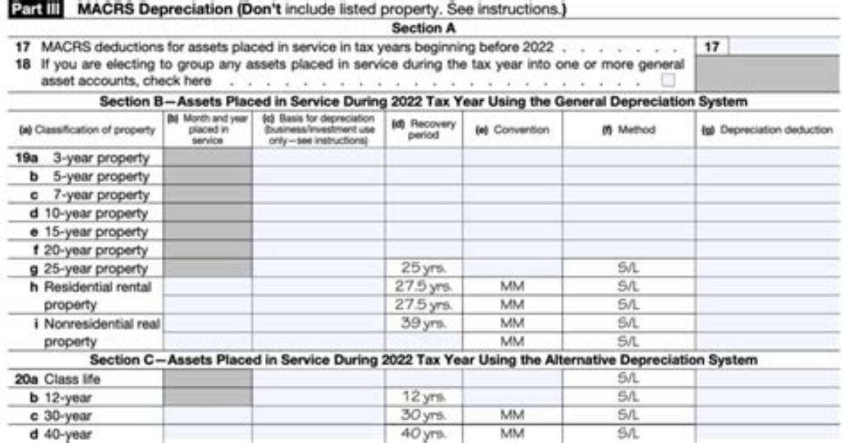 Does Irs Track Depreciation?