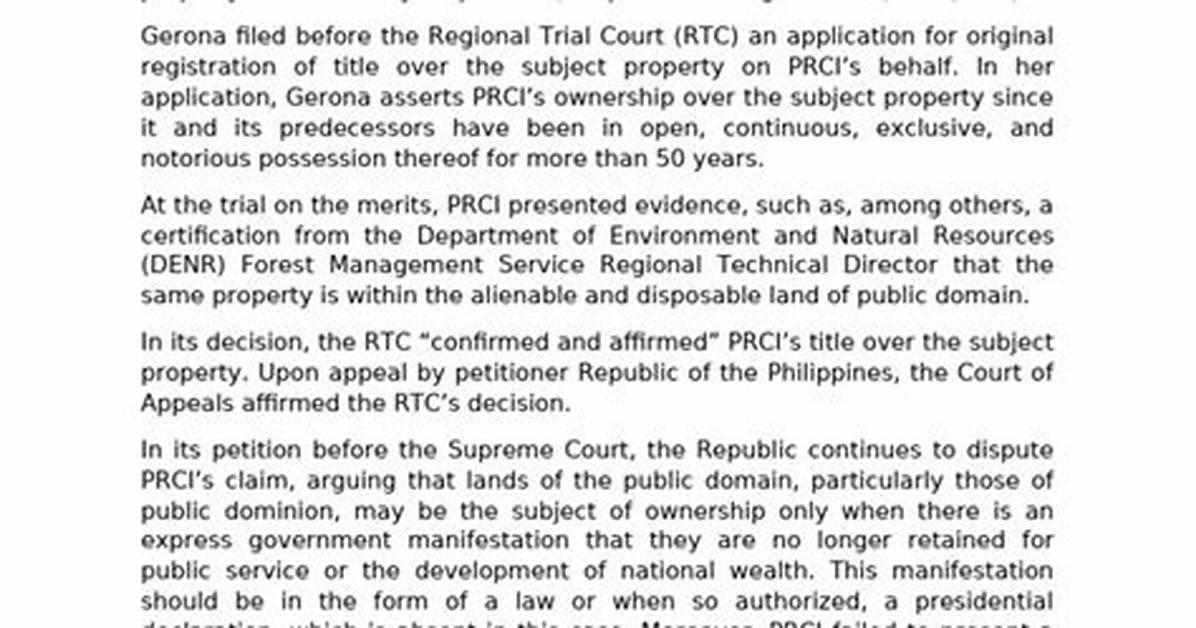 Does Land Become Yours After 12 Year's?