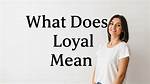 Does Legal Mean Loyal?
