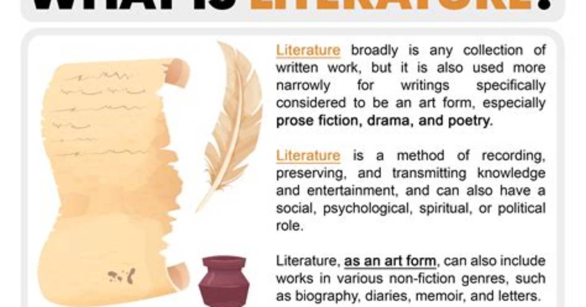 Does Literature Means Writings?