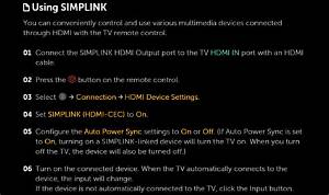 Does My Lg Have Simplink?