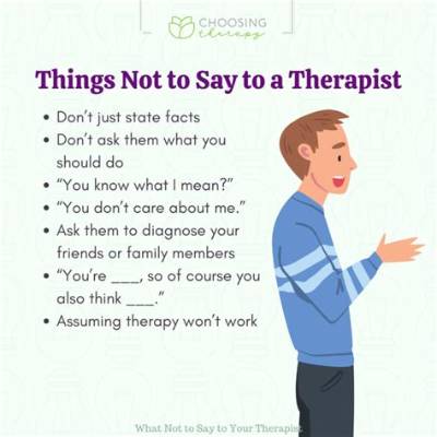 Does My Therapist Talk About Me?
