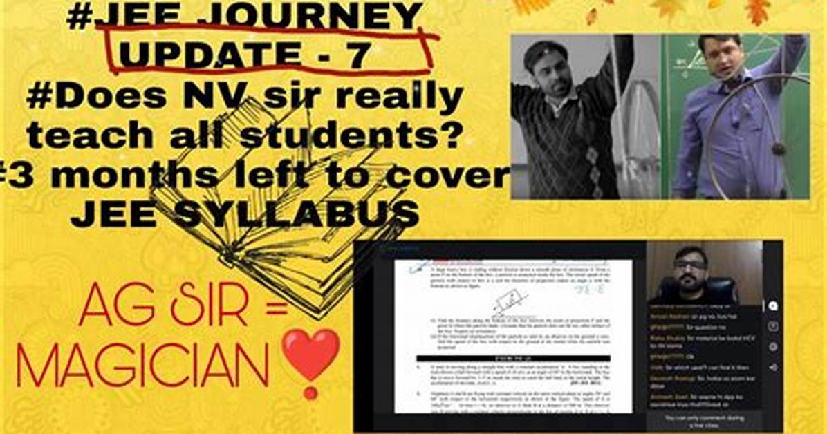 Does Nv Sir Teach in Kota?