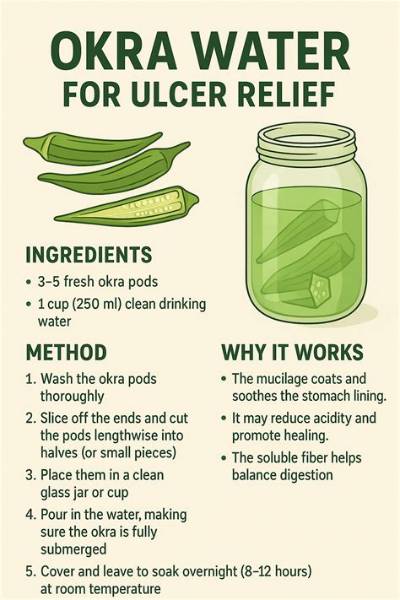 Does Okra Cure Ulcers?