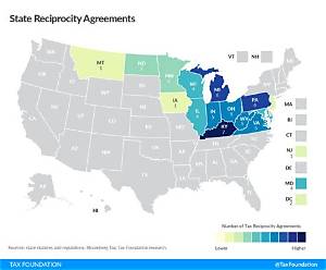 Does Pa Have a Reciprocal Agreement with Nj?